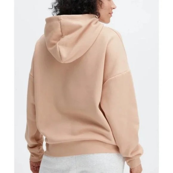 Fabletics NEW Without Tag Womens Eco Go-To Pocket Hoodie in Tan Size L - Picture 2 of 11